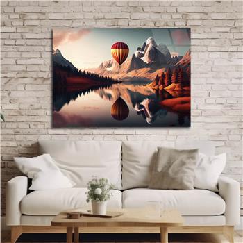 Horizontal Art-Themed Tempered Glass Wall Art 328