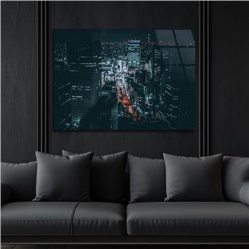 Yatay DoğaTemalı Cam Tablo 353