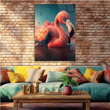 Vertical Tempered Glasss Wall Arts Natured-Themed168