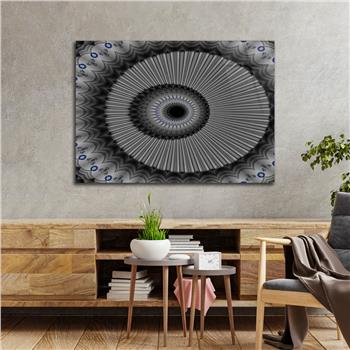 Kunst Thema auf bedrucktem Glas