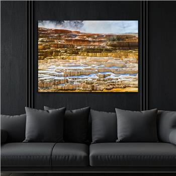 Horizontal Natured-Themed Tempered Glass Wall Art 254
