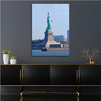 Vertical Tempered Glasss Wall Arts Natured-Themed218