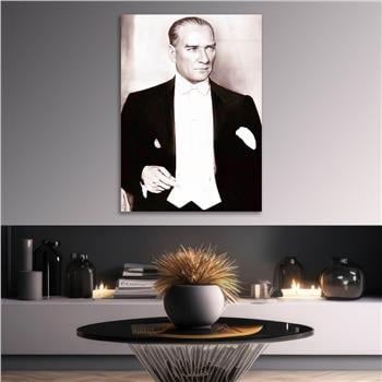 MUSTAFA KEMAL ATATÜRK Tempered Glasss Wall Art 