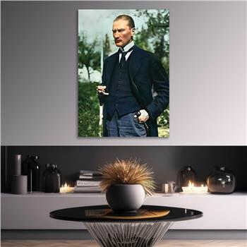 MUSTAFA KEMAL ATATÜRK Tempered Glasss Wall Art