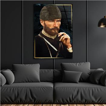 MUSTAFA KEMAL ATATÜRK Tempered Glasss Wall Art