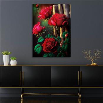 Vertical Tempered Glasss Wall Arts Natured-Themed146