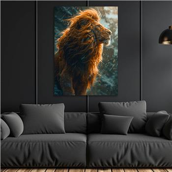 Dikey Doğa Temalı Cam Tablo 307