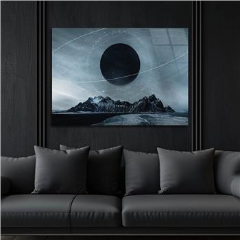 Horizontal Art-Themed Tempered Glass Wall Art 268