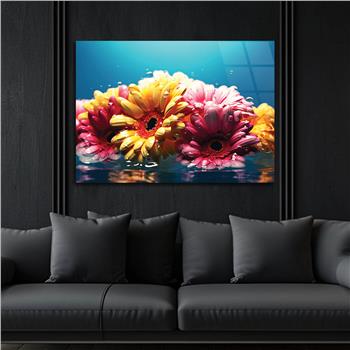 Horizontal Art-Themed Tempered Glass Wall Art 318