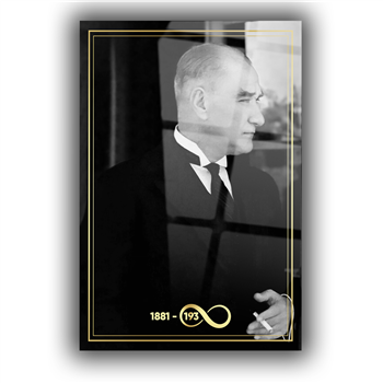 Dikey VatanTemalı Cam Tablo 238