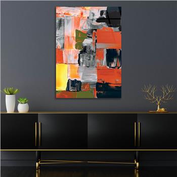 Vertical Tempered Glasss Wall Arts Art-Themed234