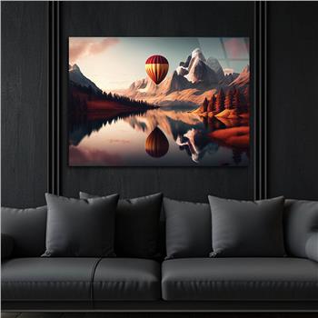 Horizontal Art-Themed Tempered Glass Wall Art 328