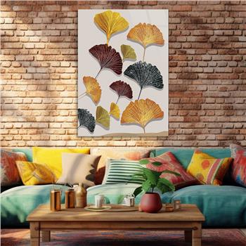 Vertical Tempered Glasss Wall Arts Art-Themed278