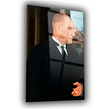 Dikey VatanTemalı Cam Tablo 239