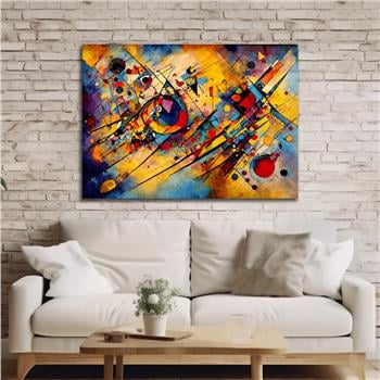 Kunst Thema auf bedrucktem Glas 415
