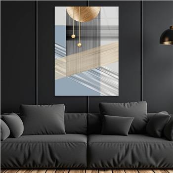 Vertical Tempered Glasss Wall Arts Art-Themed 295