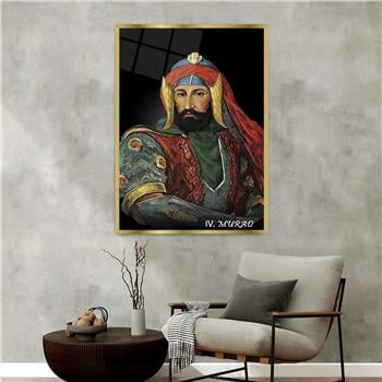 Alüminyum Çerçeveli Vatan Temalı Cam Tablo 058