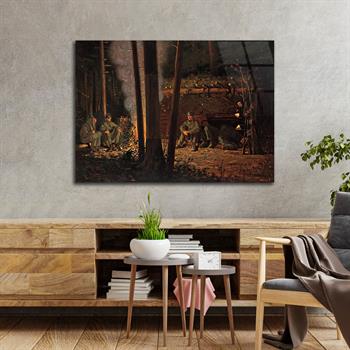 Tempered Glasss Wall Arts Art-Themed