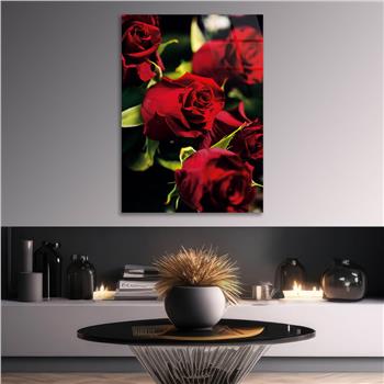 Vertical Tempered Glasss Wall Arts Natured-Themed147