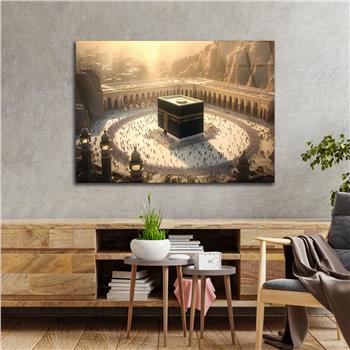Horizontal Religious-themed Tempered Glass Wall Art 146