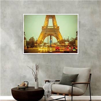 Aluminum-Framed Art-Themed Tempered Glass Wall Art 116