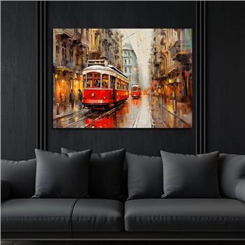 Yatay DoğaTemalı Cam Tablo 349