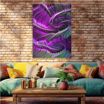 Kunst Thema auf bedrucktem Glas
