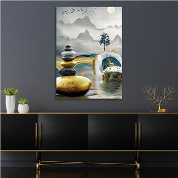 Vertical Tempered Glasss Wall Arts Art-Themed254