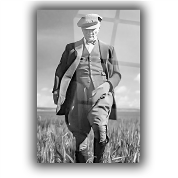 Dikey VatanTemalı Cam Tablo 133