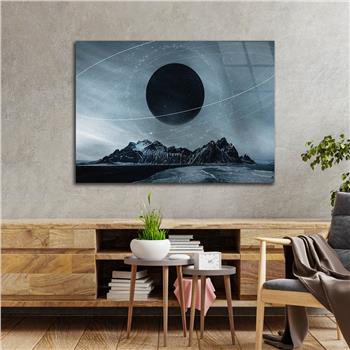 Horizontal Art-Themed Tempered Glass Wall Art 268