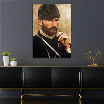 MUSTAFA KEMAL ATATÜRK Tempered Glasss Wall Art