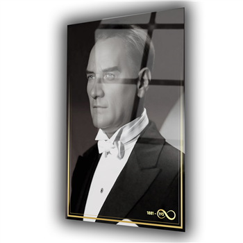 Dikey VatanTemalı Cam Tablo 282