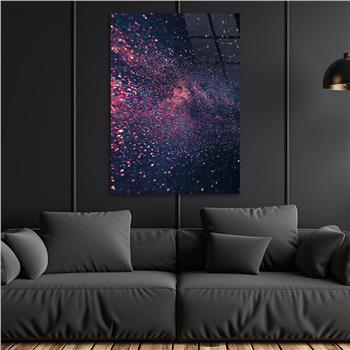 Kunst Thema auf bedrucktem Glas