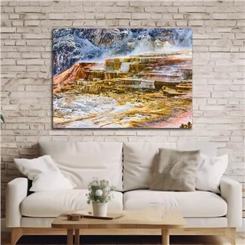 Horizontal Natured-Themed Tempered Glass Wall Art 257