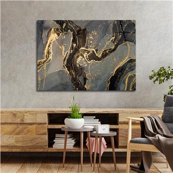 Kunst Thema auf bedrucktem Glas