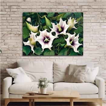 Horizontal Natured-Themed Tempered Glass Wall Art 297