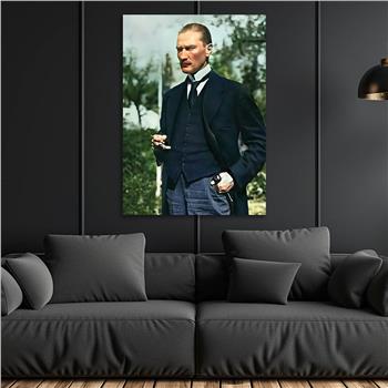 MUSTAFA KEMAL ATATÜRK Tempered Glasss Wall Art