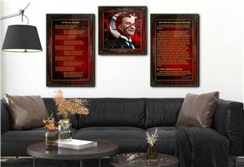 Vatan Temalı Saatli Set 053