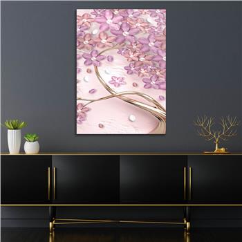 Vertical Tempered Glasss Wall Arts Art-Themed258