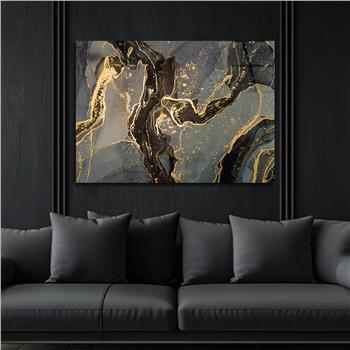 Kunst Thema auf bedrucktem Glas