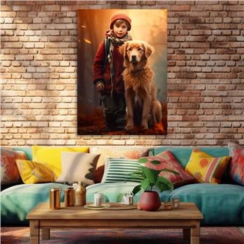 Dikey Sanat Temalı Cam Tablo 479