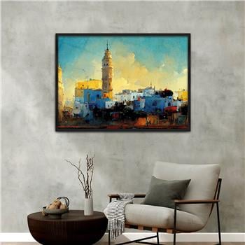 Alüminyum Çerçeveli Sanat Temalı Cam Tablo 051