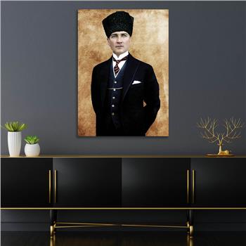 MUSTAFA KEMAL ATATÜRK Tempered Glasss Wall Art