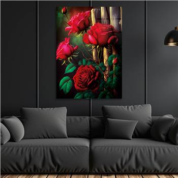 Vertical Tempered Glasss Wall Arts Natured-Themed146