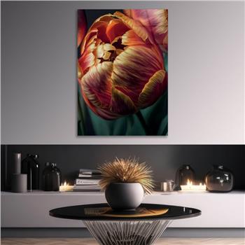 Vertical Tempered Glasss Wall Arts Natured-Themed201