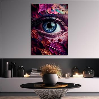 Vertical Tempered Glasss Wall Arts Art-Themed249