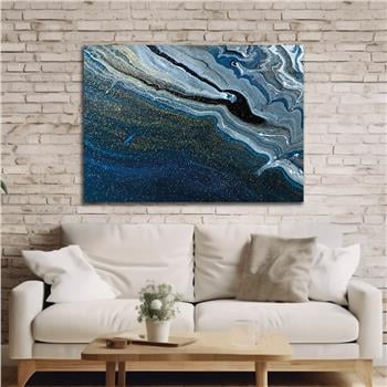Horizontal Art-Themed Tempered Glass Wall Art 239
