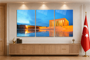 Anıtkabir Glasschilderijset