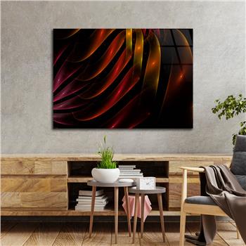 Kunst Thema auf bedrucktem Glas 419