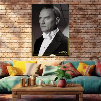 Dikey VatanTemalı Cam Tablo 282